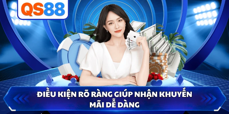 Điều kiện rõ ràng giúp nhận khuyến mãi dễ dàng 