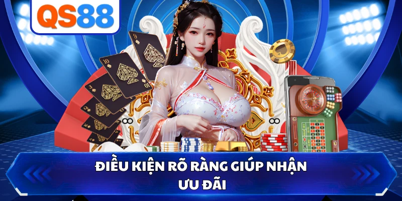 Điều kiện rõ ràng giúp nhận ưu đãi